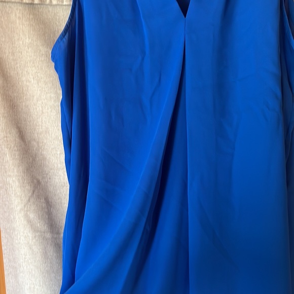 Royal blue blouse - Picture 2 of 4